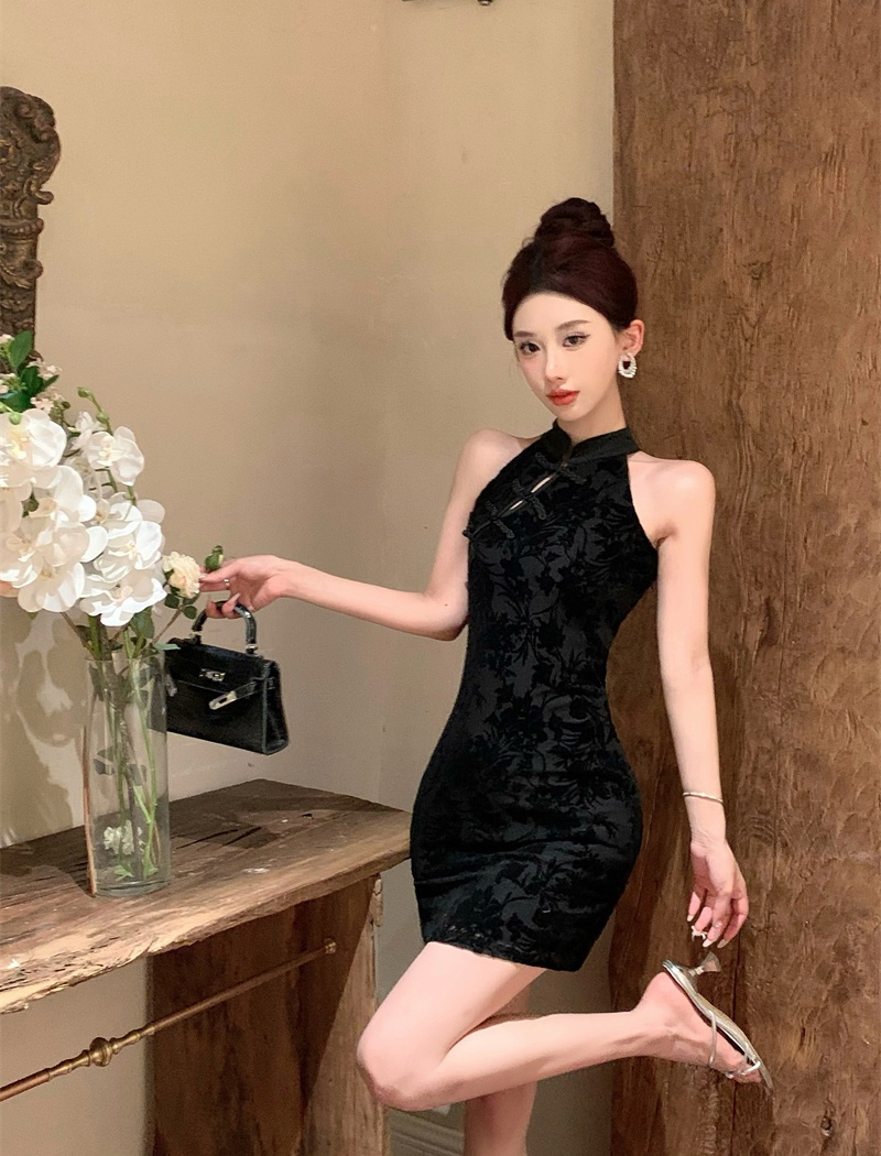 Sexy summer dress retro slim cheongsam