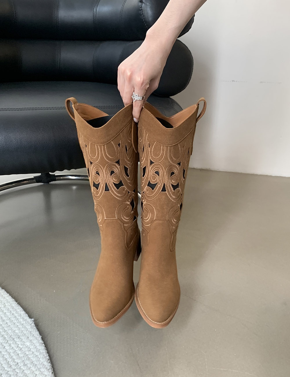 Fashion thigh boots British style boots for women