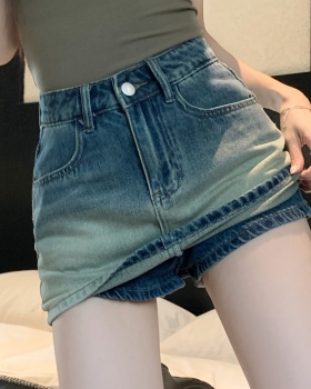 Package hip Casual denim skirt A-line short skirt