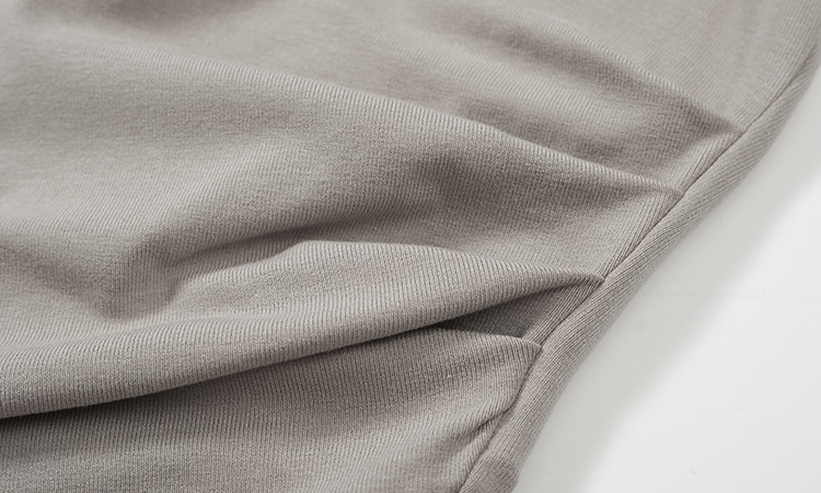 Long sleeve strapless tops autumn slim T-shirt for women