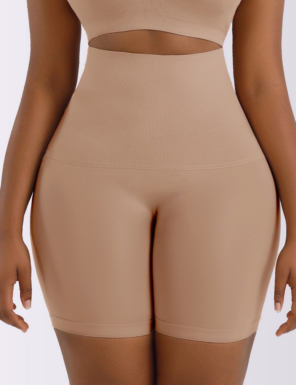 High waist safety pants pants hip raise hold abdomen corset