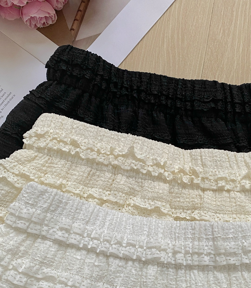 Cake elastic skirt enticement short skirt