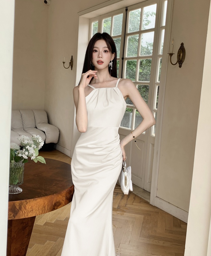 Temperament summer dress all-match long dress for women