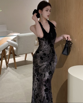Spicegirl dress Chinese style long dress for women