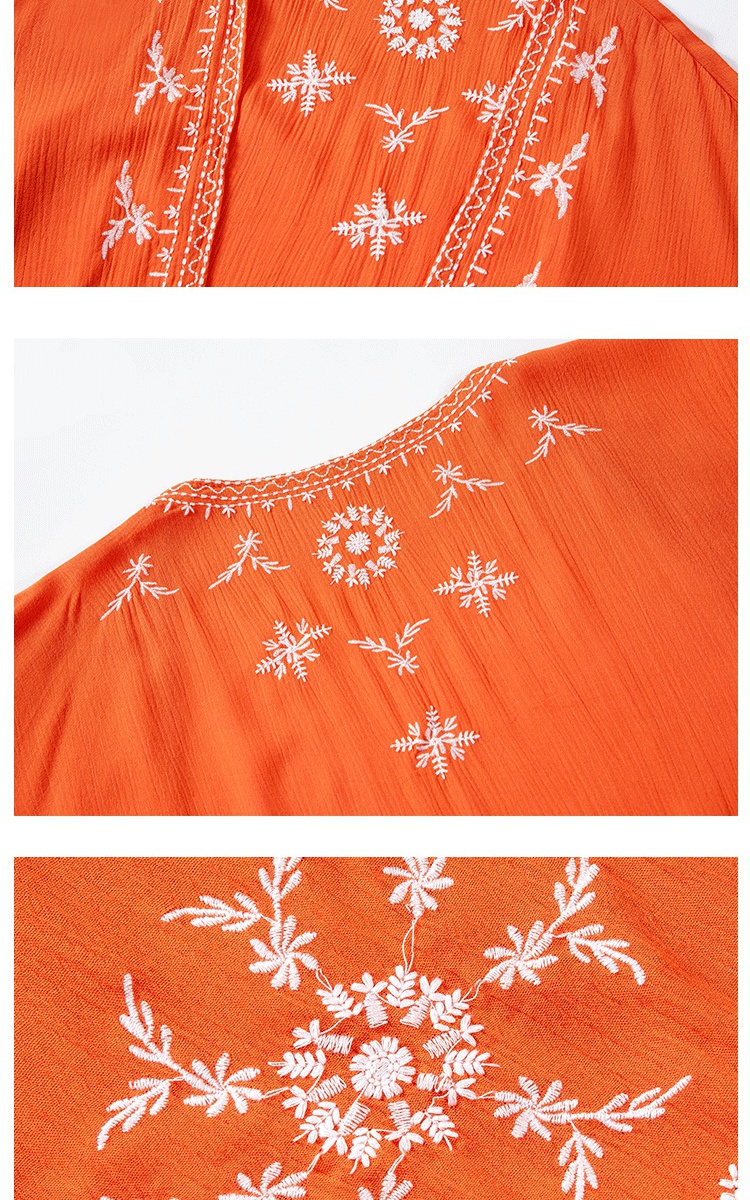 Embroidery coat lace shawl