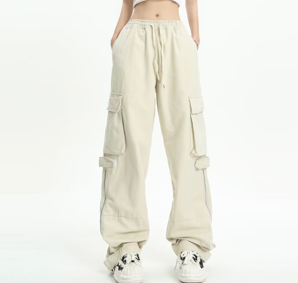 Hip-hop pants summer wide leg pants for women