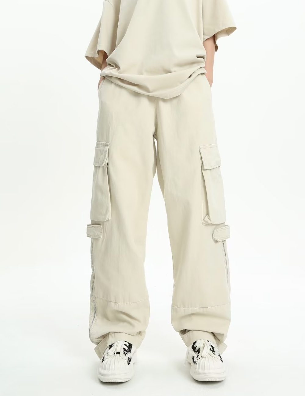 Hip-hop pants summer wide leg pants for women