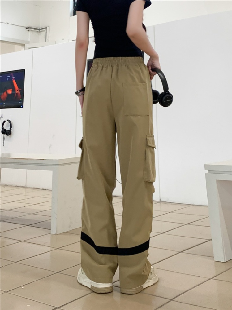 Straight spring casual pants pure work pants for women