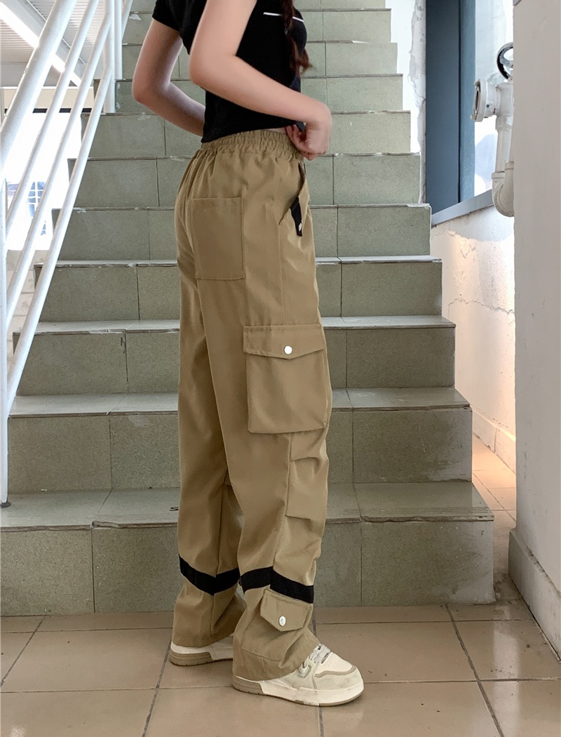 Straight spring casual pants pure work pants for women