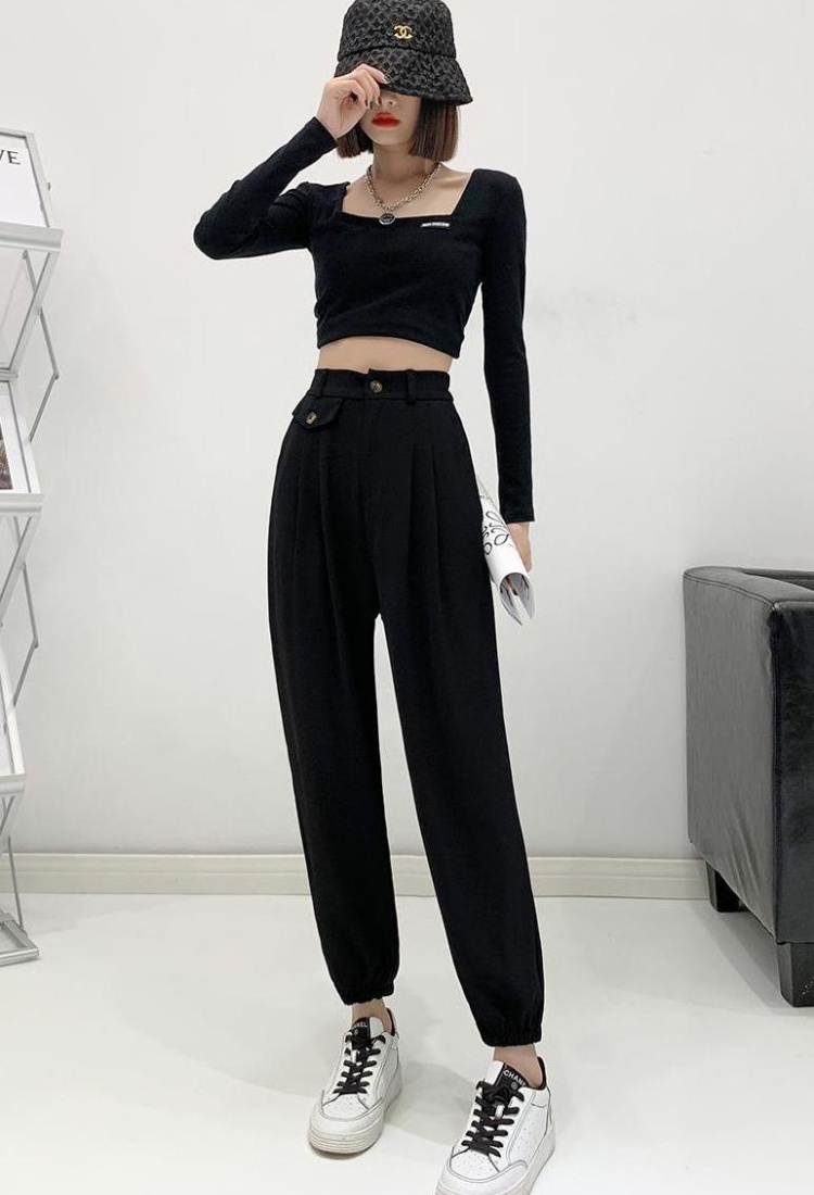 Spring and autumn suit pants casual pants for women