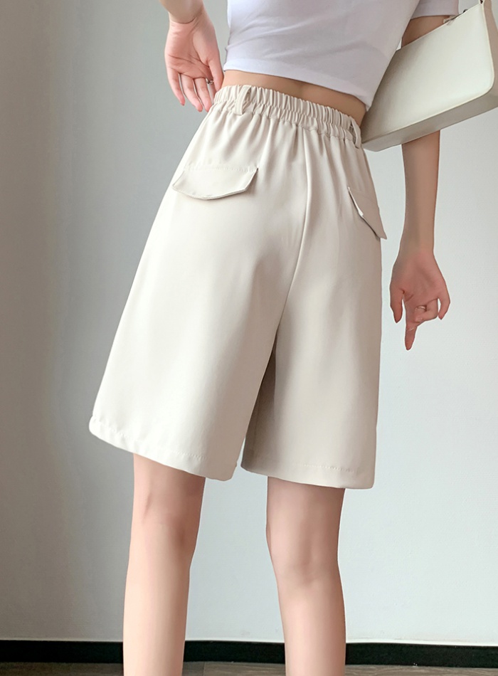Straight wide leg pants Casual business suit for women