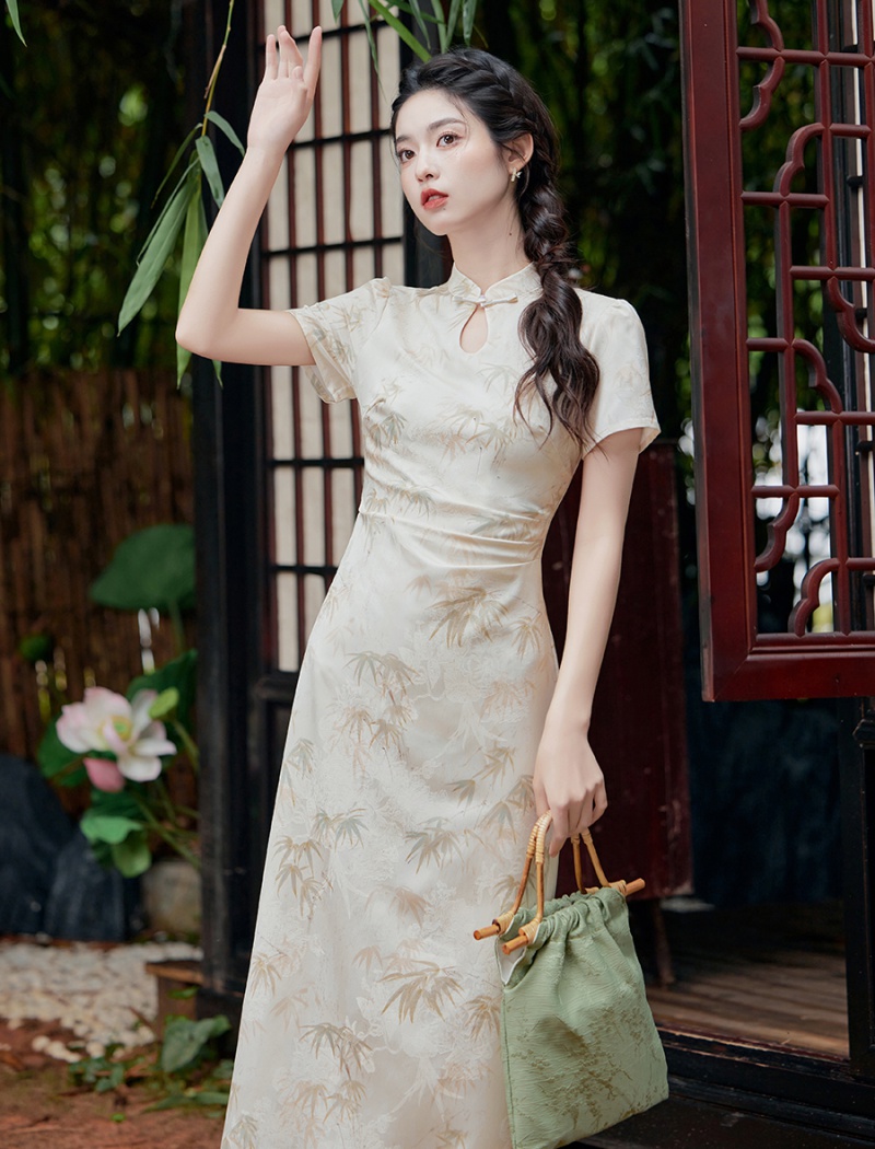 Chinese style dress summer cheongsam