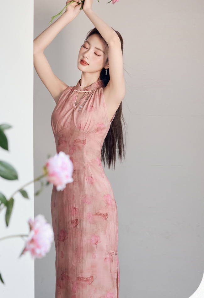 Chinese style dress 2pcs set