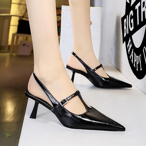 Hasp hollow T-shirt Korean style low shoes for women