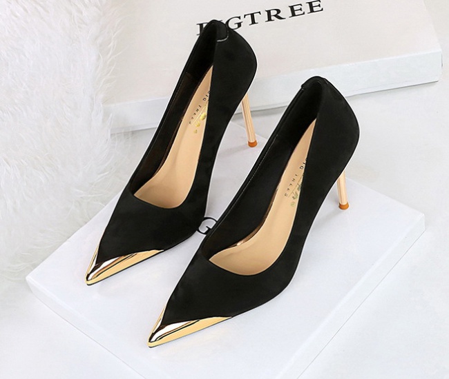 Fine-root shoes pointed high-heeled shoes for women