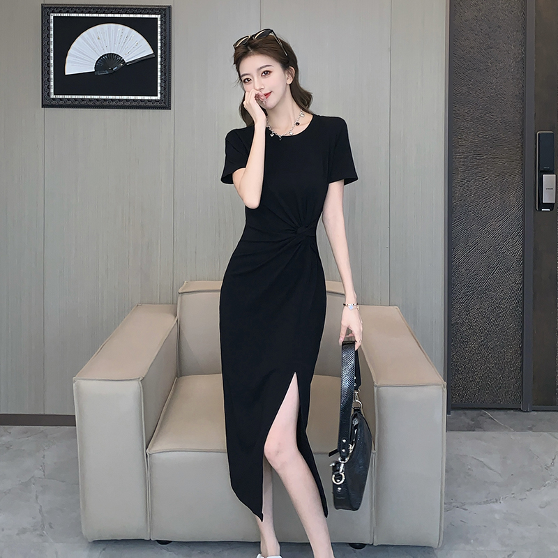 Summer temperament irregular Casual dress for women