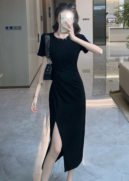 Summer temperament irregular Casual dress for women