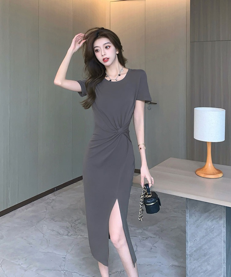 Summer temperament irregular Casual dress for women