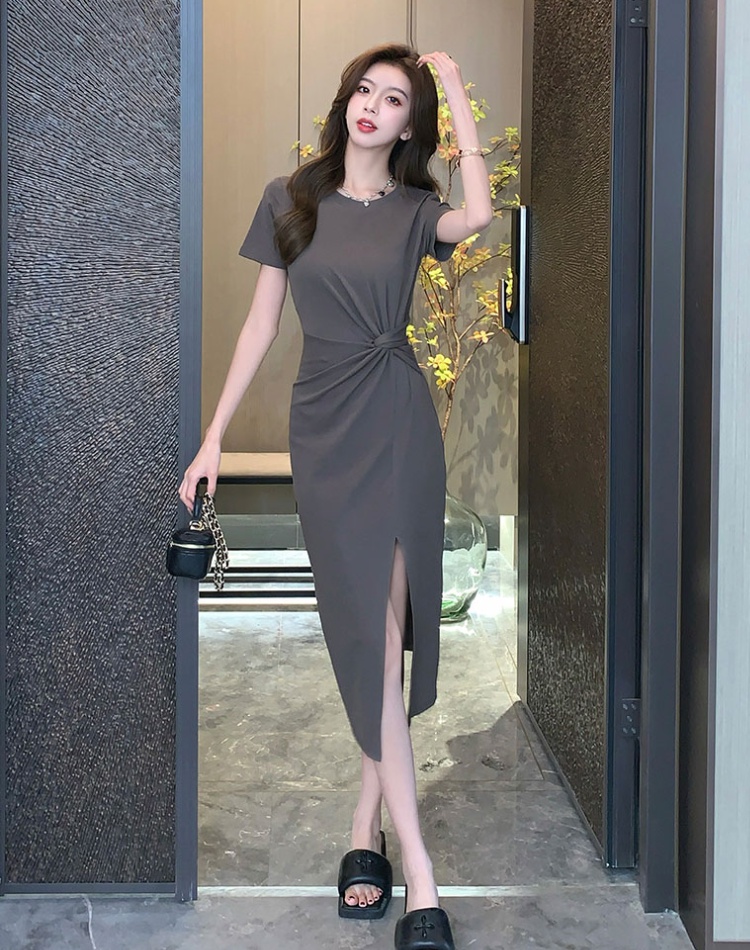 Summer temperament irregular Casual dress for women