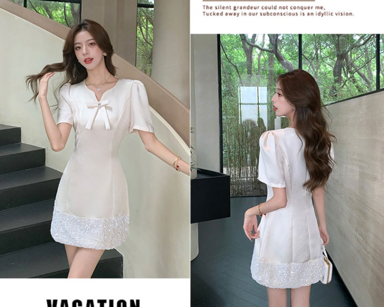 Summer chanelstyle small fellow dress for women