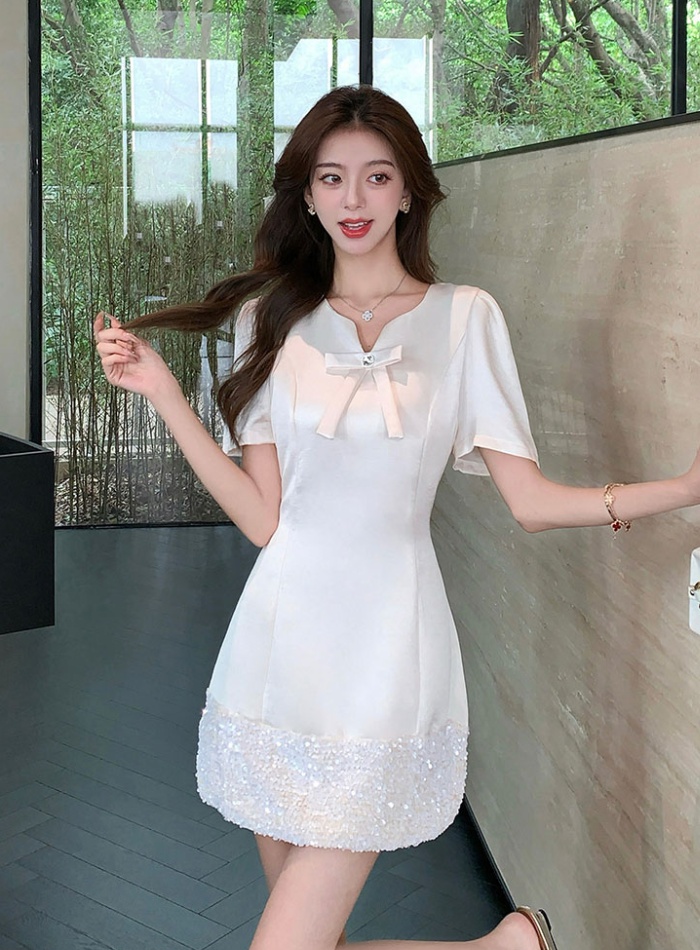 Summer chanelstyle small fellow dress for women