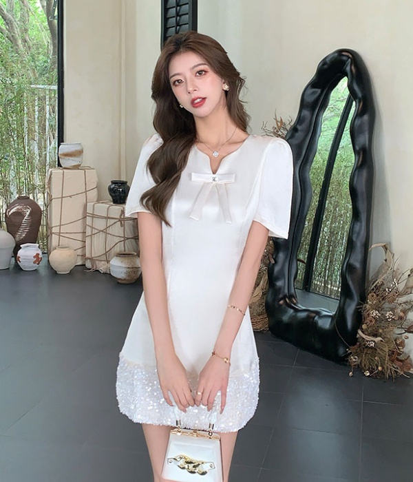 Summer chanelstyle small fellow dress for women