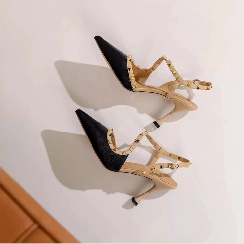 Pointed fashion high-heeled shoes summer sandals for women