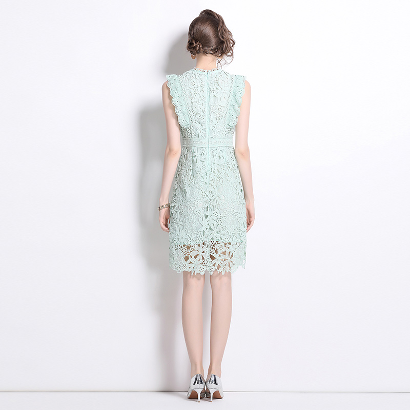 Lace temperament long dress France style dress