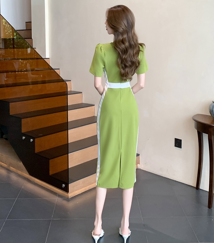 Ladies long dress fresh dress for women