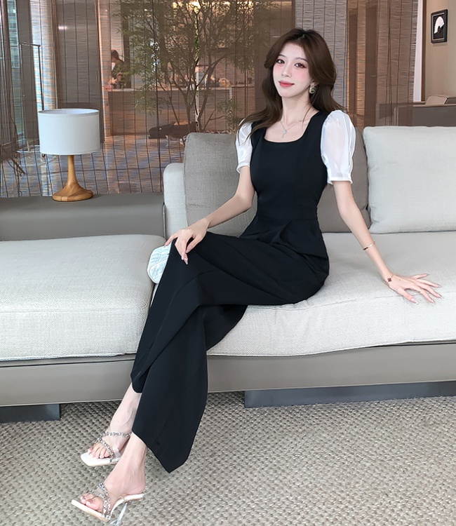 Profession temperament commuting summer wide leg long pants