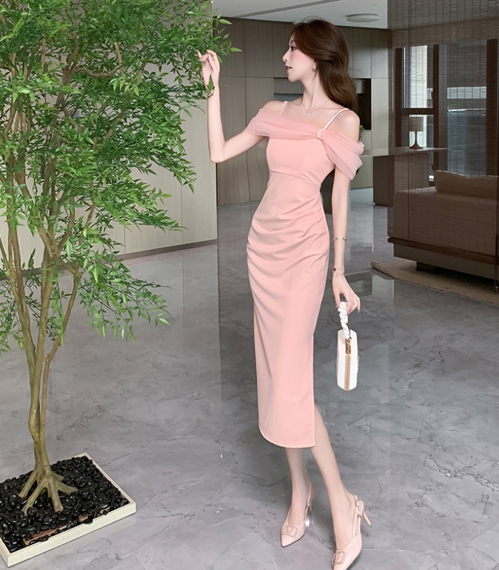 Slim sexy summer strapless ladies dress for women