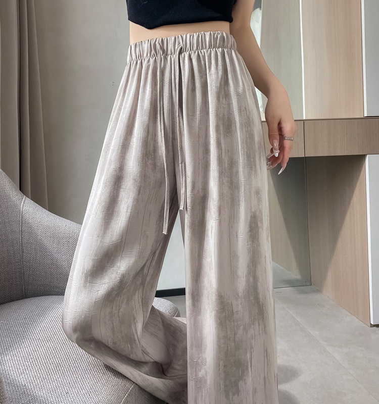 Straight pants summer wide leg pants for women