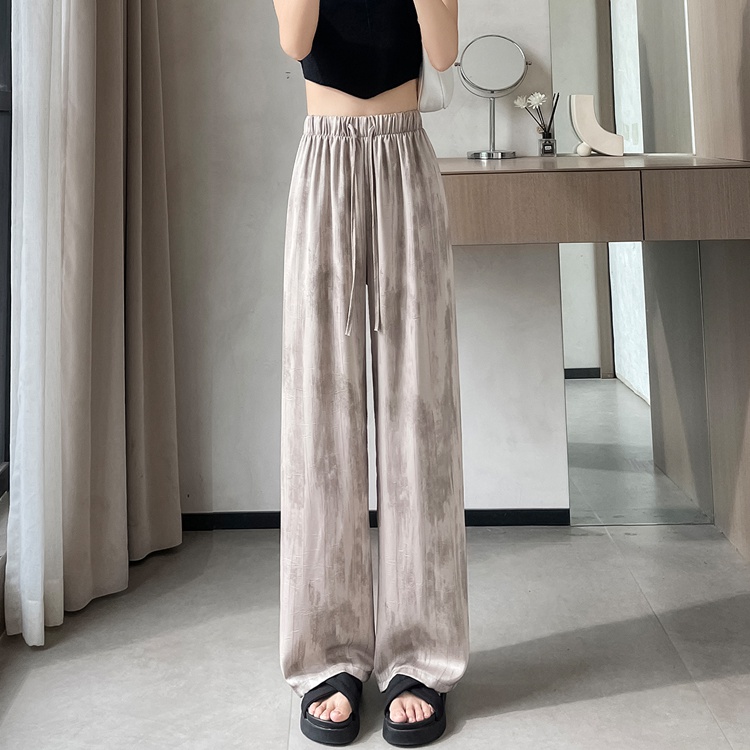 Straight pants summer wide leg pants for women