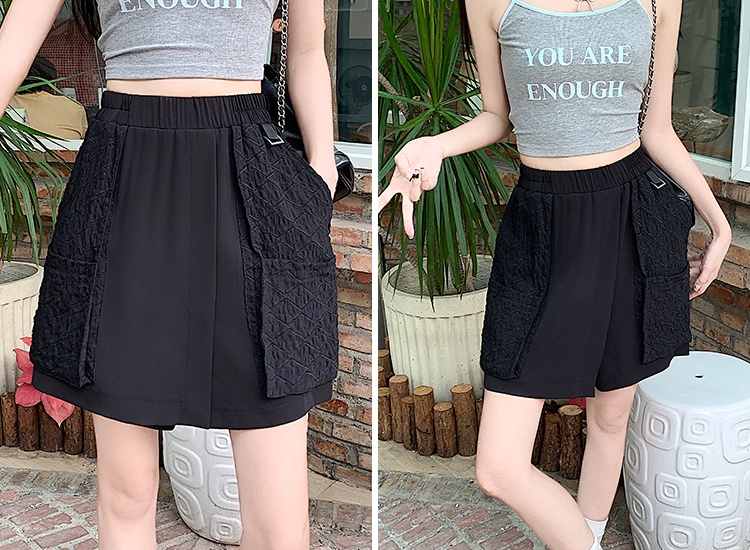 Mixed colors skirt summer short skirt for women