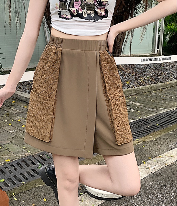 Mixed colors skirt summer short skirt for women