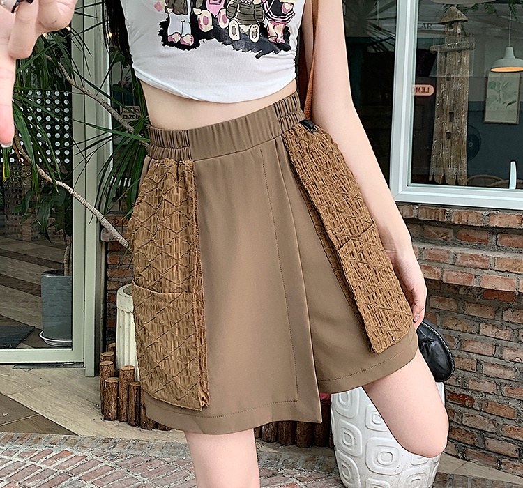 Mixed colors skirt summer short skirt for women