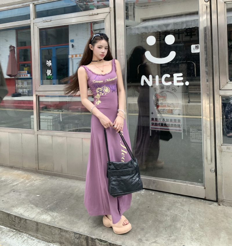 Package hip pinched waist summer mermaid dress for women