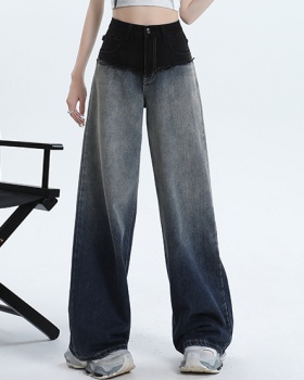 Spicegirl jeans gradient long pants for women