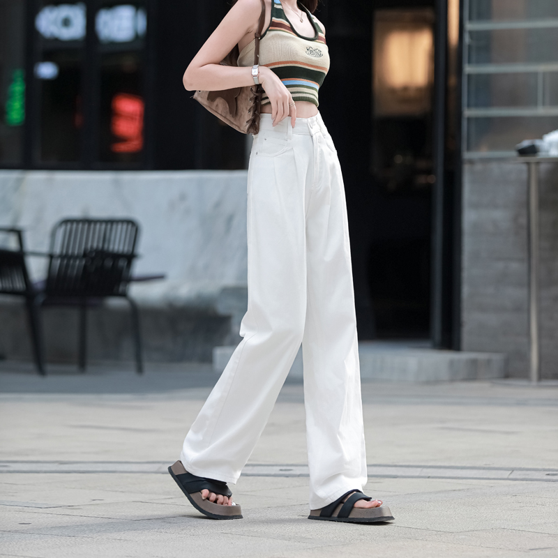 Summer straight pants loose lengthen long pants