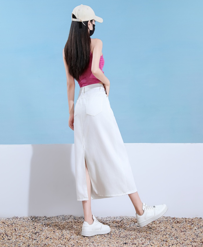 Summer skirt small fellow long skirt for women