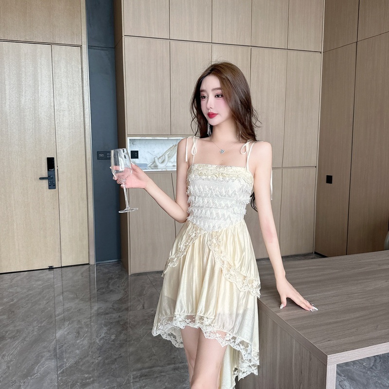 Enticement sling dress summer long dress for women