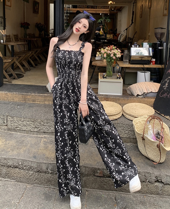 Summer shawl fat jumpsuit 2pcs set for women