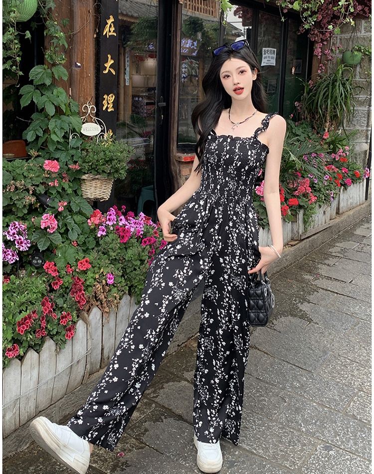 Summer shawl fat jumpsuit 2pcs set for women