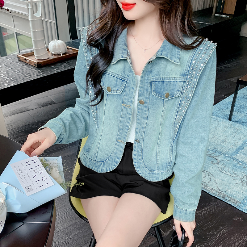 Short small fellow all-match coat for women