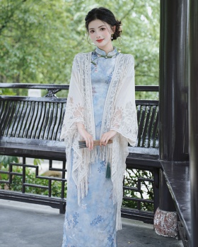 Tassels tender dress Chinese style cheongsam