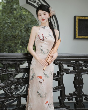 Couples colors cheongsam Chinese style dress