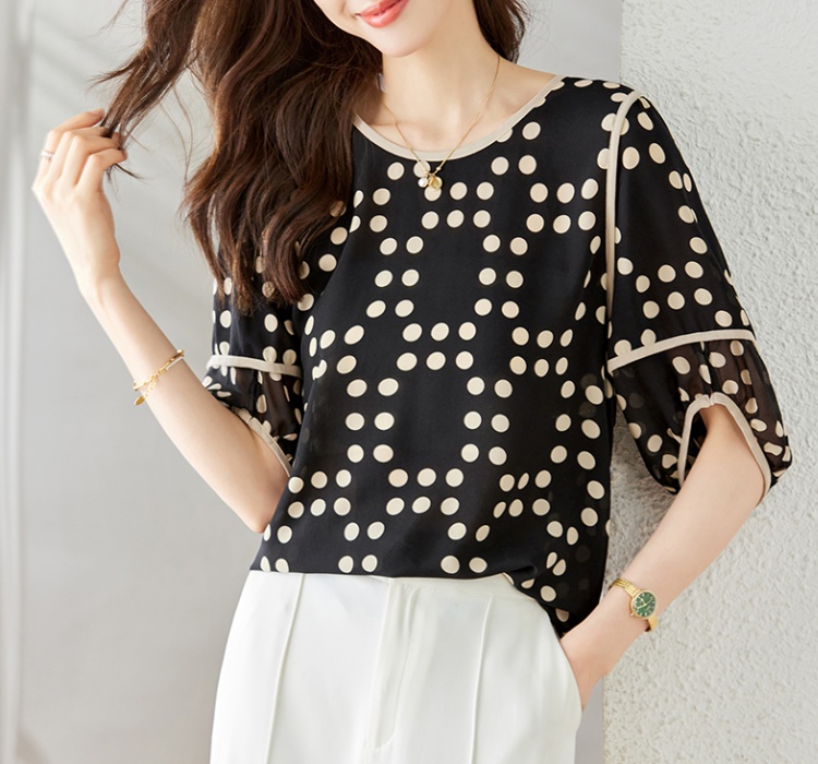 Summer show young shirt chiffon small shirt for women