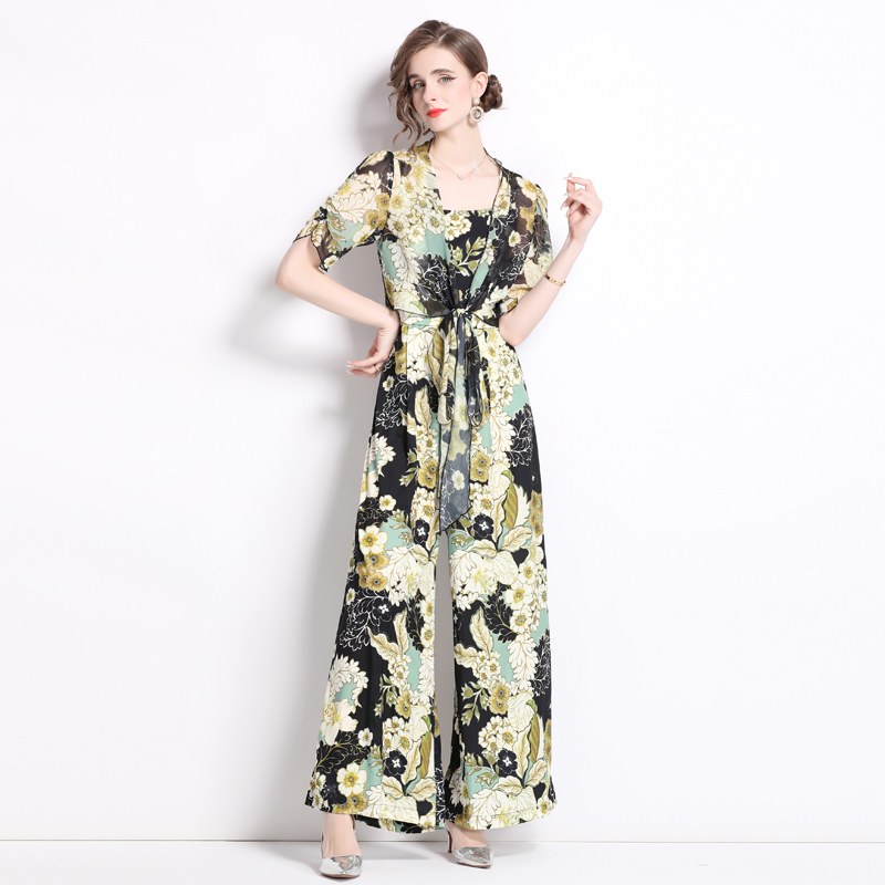 Slim summer refinement fashion jumpsuit for women