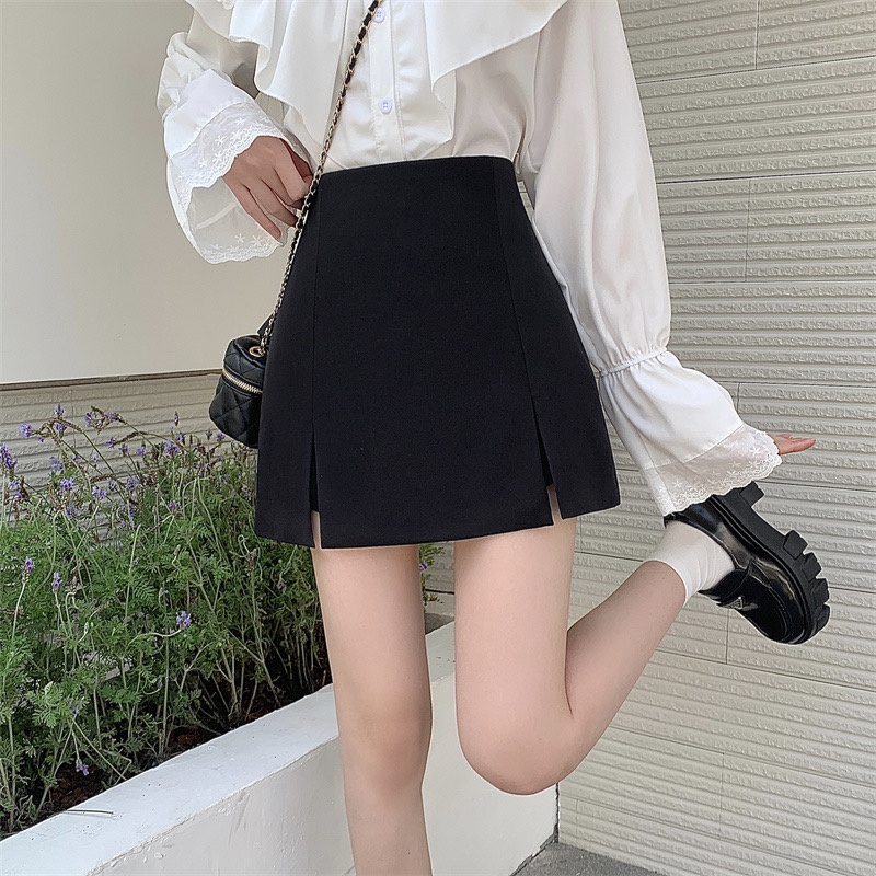 Anti emptied sexy skirt slim short skirt for women