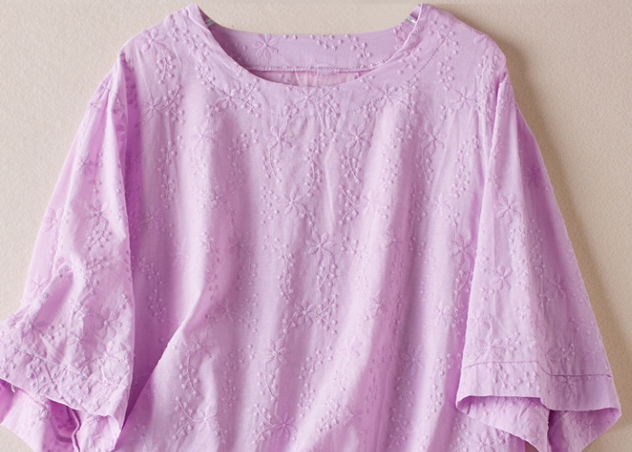 Pullover summer T-shirt large yard tops